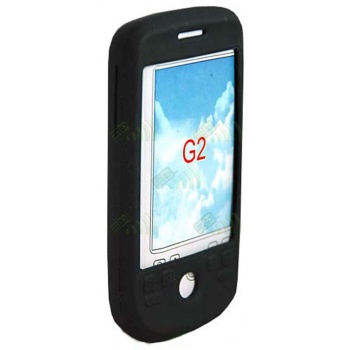 Funda Silicona HTC Magic Negra