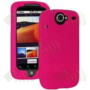 Funda Silicona HTC Nexus One Rosa