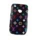 Carcasa trasera LV Blackberry 8520/9300 Negra