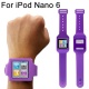 Soporte Muñeca Silicona Ipod Nano 6 Morado