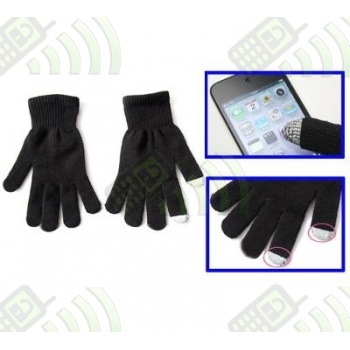 Guantes Doble rizo Pantalla capacitiva de m&oacute;vil, iphone, ipad...