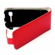 Funda Solapa HTC Sensation roja
