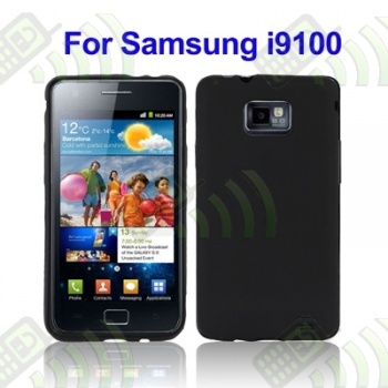 Funda Silicona Gel Samsung Galaxy S2 i9100 Negra