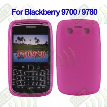 Funda Gel BB 9700/9780 Bold Rosa Semitransparente