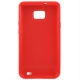 Funda Silicona Gel Samsung Galaxy S2 i9100 Rojo