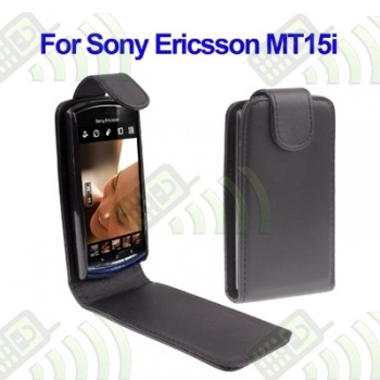 Funda Solapa Sony Ericsson Xperia Neo MT15i Negra
