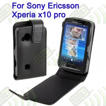 Funda Solapa Sony Ericsson Xperia X10 Mini (Modelo B)