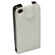 Funda Solapa iPhone 4 Blanco