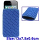 Funda Neopreno Ladrillos acolchada Morada 13x7.5x0.6cm