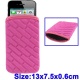 Funda Neopreno Ladrillos acolchada Marrón 13x7.5x0.6cm