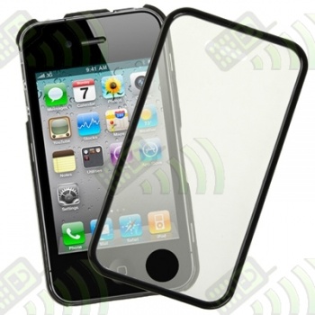 Carcasa trasera + Frontal Iphone 4 / 4S Negra