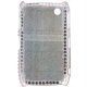 Carcasa trasera Blackberry 8520 Mariposa Diamantes incrustados