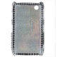 Carcasa trasera Blackberry 8520 Mariposa Diamantes incrustados