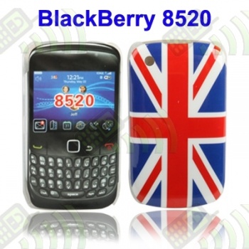 Carcasa trasera Bandera UK Blackberry 8520