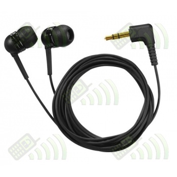 Auriculares In-Ear gen&eacute;ricos jack 3.5mm / 1m Color Negro