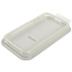Bumper / Marco Antigolpes Botones Iphone 4 / 4S Blanco y Trasparente