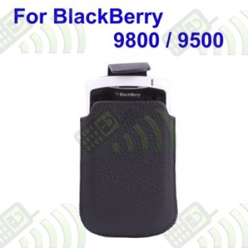 Funda Saco piel BlackBerry 9800 / 9500 con cierre magnético