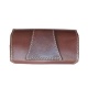 Funda Teléfono Grande Mod.6 Piel Color Marrón