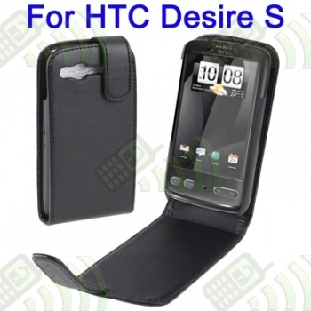 Funda Solapa HTC Desire S Negro B