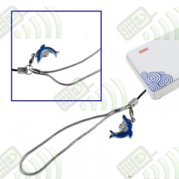 Colgante Movil Delfin Con Diamantes Dise&ntilde;o