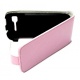 Funda Solapa HTC Sensation Rosa