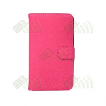 Funda Solapa Samsung Galaxy Note i9220 Rosa Fucsia