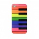 Carcasa trasera Diseño Piano Iphone 4G/4S Multicolor