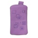 Funda Neopreno Rosa cuadrados 12-13x7cm