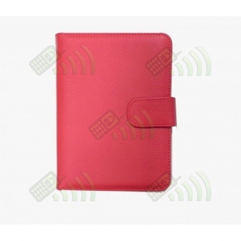 Funda Solapa para Tablet Kindle 4 y Comaptibles (10.5 + 15cm) ROJO