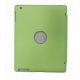 Triptico Funda de Cuero Verde Para Ipad 2