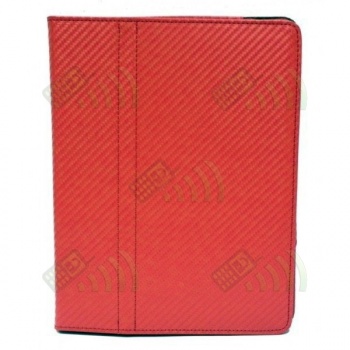 Funda polipiel Roja con soporte para Ipad 3 IPAD 2
