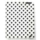 Funda Polipel Blanca Lunares Negros Para Ipad 3 Ipad 2