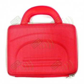 Malet&iacute;n R&iacute;gida Mini Port&aacute;til Rojo 10"