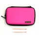 Funda Airform Roja con punteros para 3DS 
