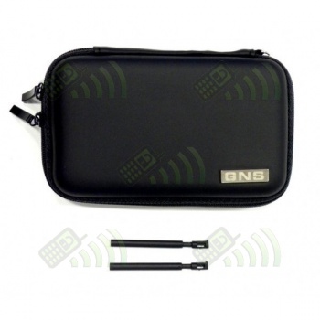 Funda Airform Negra con punteros para 3DS 