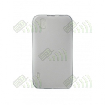 Funda Gel Silicona LG P970 Blanco