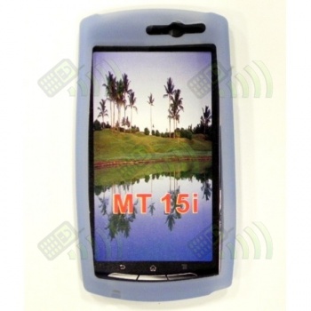 Funda Silicona SE Xperia Neo (MT15i) Azul
