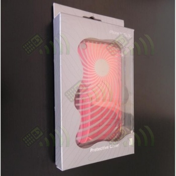 Carcasa trasera Espiral roja Iphone 3G/3GS