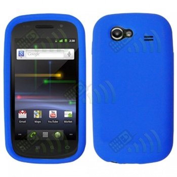 Funda Silicona Samsung Nexus S i9020 Azul