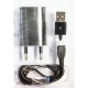 Cargador MicroUSB y USB 2 en 1 de 1000mAh