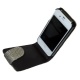 Funda Solapa para iPhone 4G/4S piel de serpiente Dorada