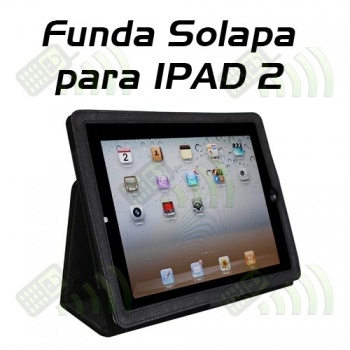 Funda Solapa IPAD 2 Negra