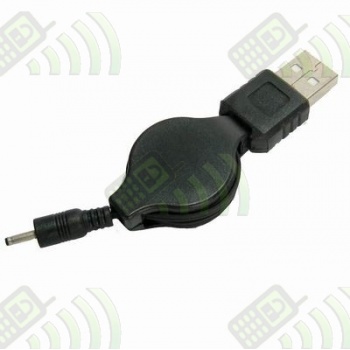 Cable Cargador USB Enrollable Nokia Punta Fina