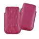 Funda Saco para HD2, Desire, Desire S y similares. Rosa con rombos