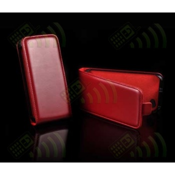 Funda Solapa SE Xperia neo MT15i Granate / Rojo