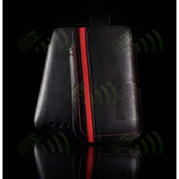 Funda Saco Negra linea roja
