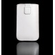 Funda Saco Serpiente Blanca para HTC HD2, Desire, Desire S...