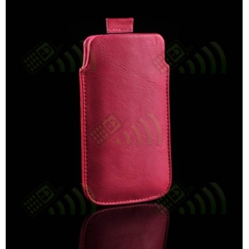 Funda Saco Piel simil Rosa.