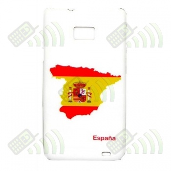 Funda r&iacute;gida Samsung Galaxy SII, Escudo Espa&ntilde;a