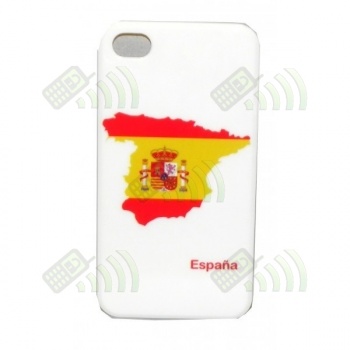 Carcasa trasera Espa&ntilde;a Iphone 4G/4S